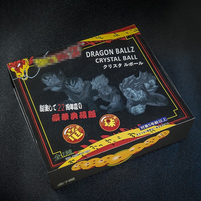 New 7Pcs Stars Dragon Ball Z Crystal Balls Set Collection In
