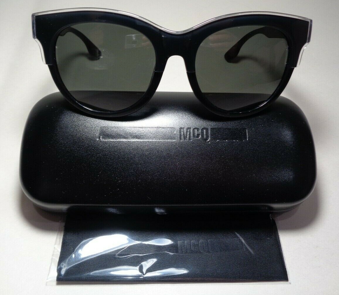 McQ by Alexander McQueen MQ0054S Black New Women\'s Sunglasses McQ by Alexander McQueen MQ0054S Black New Men main image 3