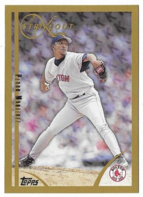 PEDRO MARTINEZ 1999 Topps Baseball Strikeout Kings # 449 Boston