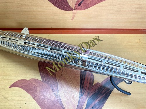 Tubo silenciador de escape Honda CL70 K2 1972 compatible con CL50 SS50Z SS50 CD50. Soporte largo - Imagen 5 de 7