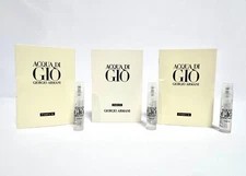 Giorgio Armani Mens Acqua di Gio Eau de Parfum Sample Sprays NEW Qty 3 Fragrance
