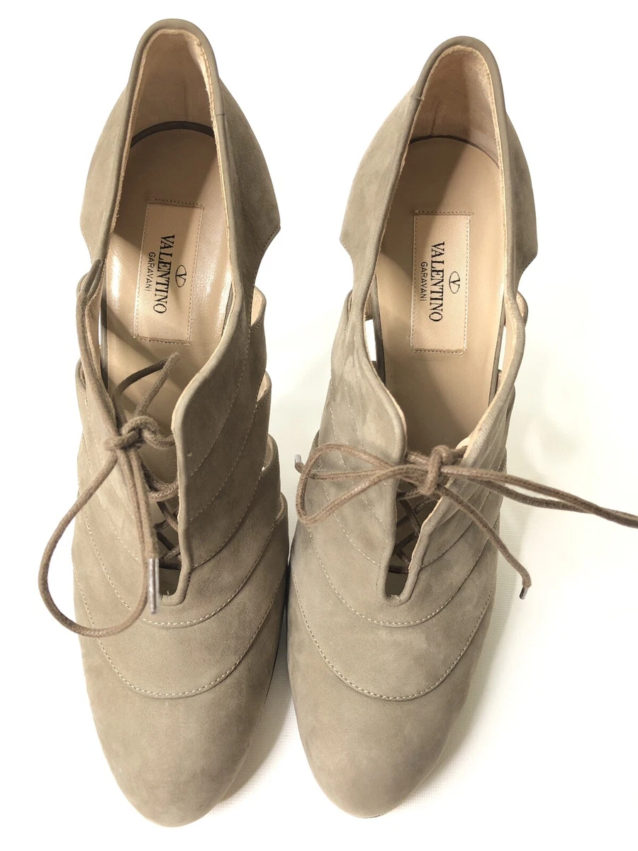 Valentino suede shop booties