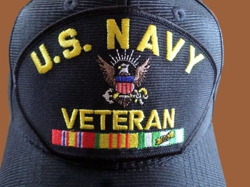 U.S MILITARY NAVY VIETNAM VETERAN HAT U.S MILITARY OFFICIAL BALL CAP U.S.A MADE - Picture 2 of 7