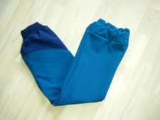 Softshellhose, petrol mit nachtblau  gerades Bein Matschhose handmade 