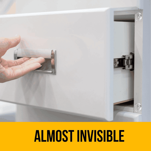 Premium Cabinet Door Bumpers 256 Pcs Clear Self Adhesive Pads for Noise Damp - Bild 6 von 9