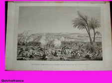 GRAVUR SCHLACHT VON HELIOPOLIS GELIEFERT Am 20. Ventose Jahr 8 Durch BOVINET