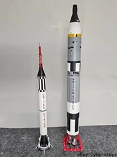 1:60 Scale NASA Gemini TitanII + Redstone Launch Vehicle Rocket Model Painted