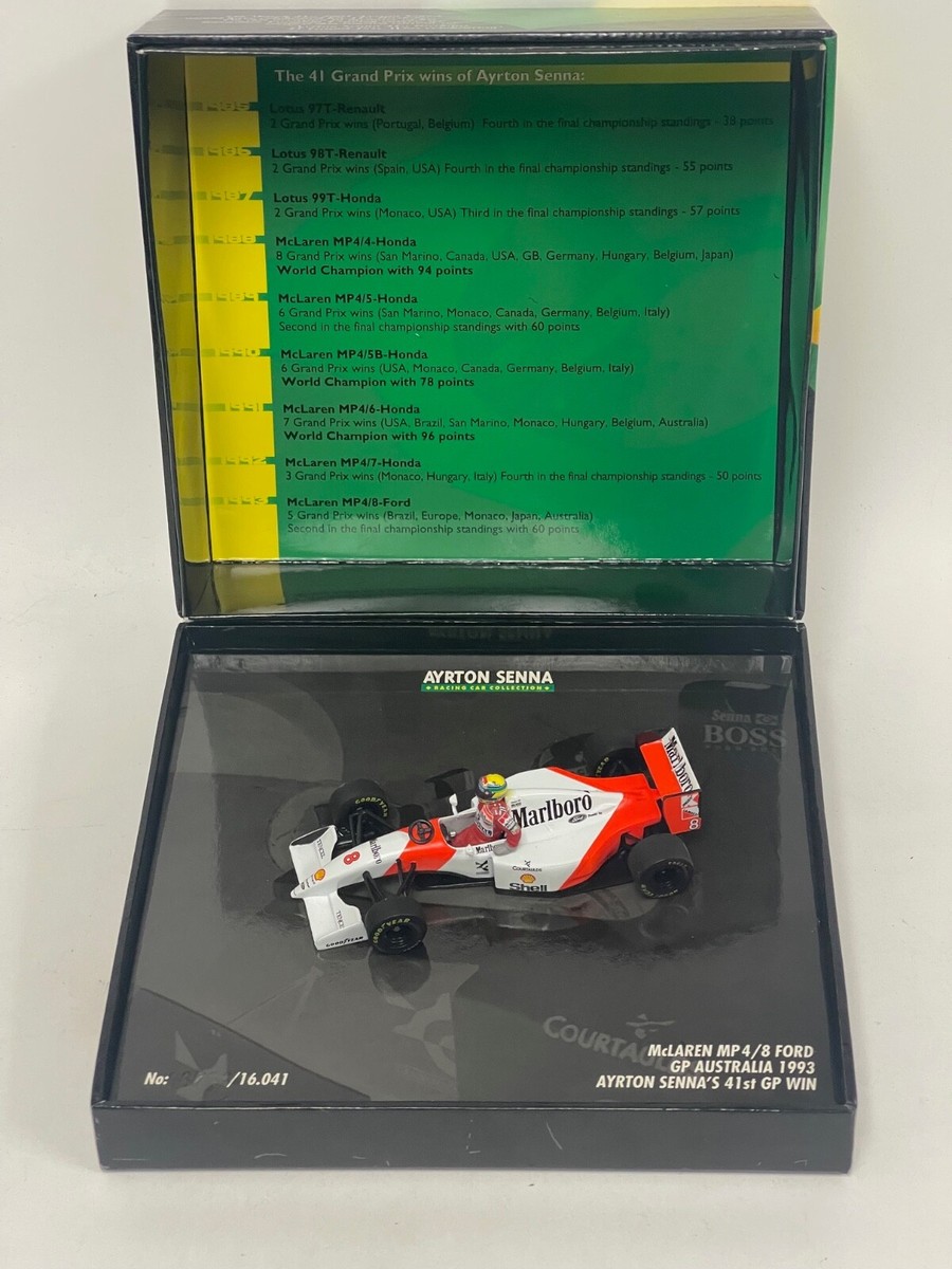 1/43 Minichamps McLaren MP-4/8 1993 Australian GP Senna's