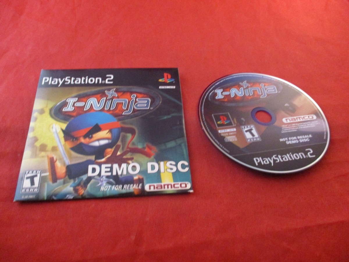 I-Ninja Playstation 2 PS2 Promotional Demo Disc w/ Sleeve | eBay