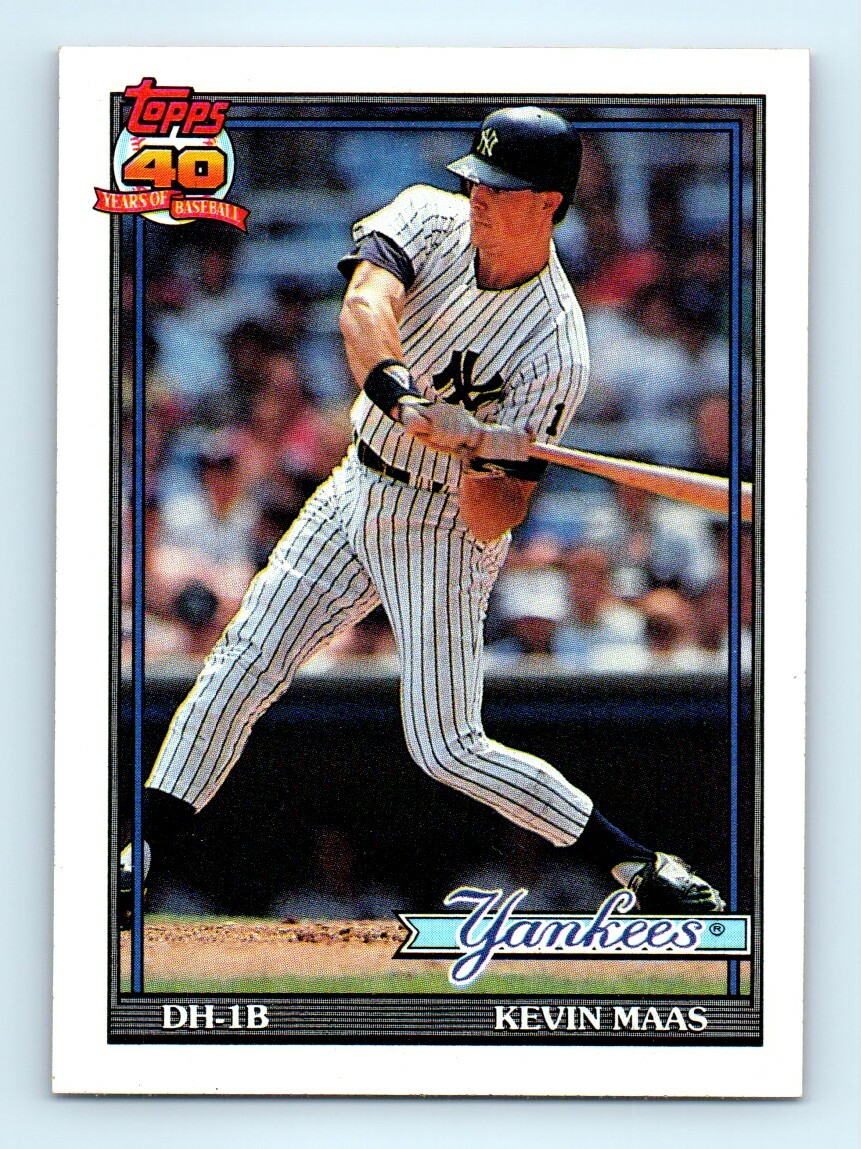 1991 Topps Kevin Maas New York Yankees #435 | eBay