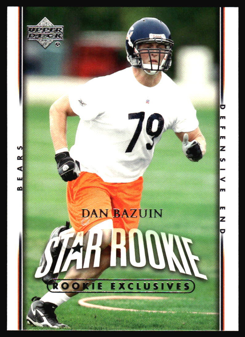 2007 Upper Deck Dan Bazuin    #216 Chicago Bears