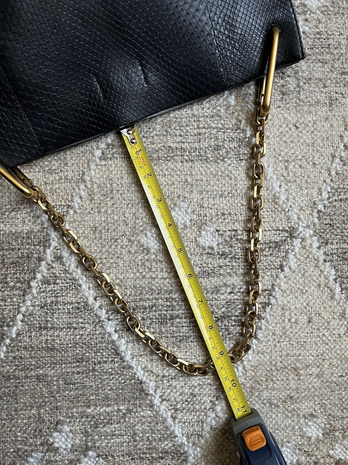 Calvin Klein Collection Black Python Snakeskin Sh… - image 16