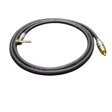 OFC Handmade 3.5mm to RCA Digital Coaxial Cable  -Right angle plug