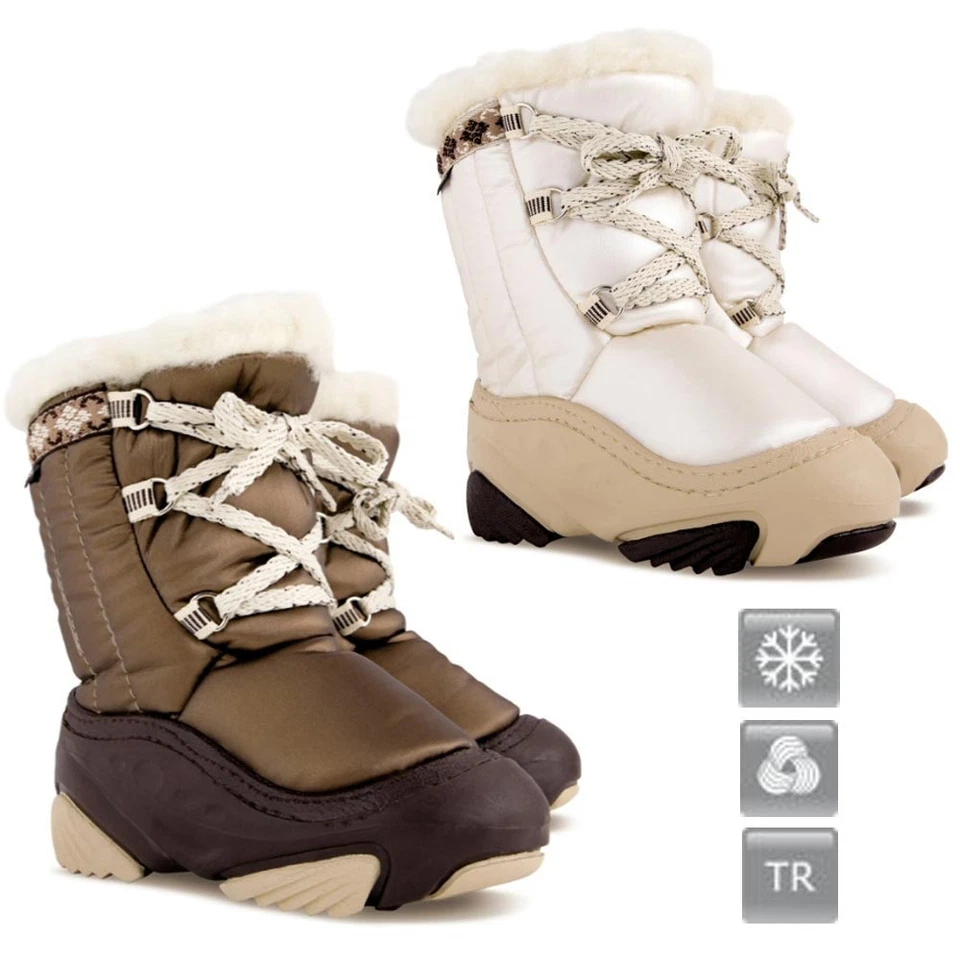 DEMAR Kinder Winterstiefel Winter Schuhe Snowboots JOY