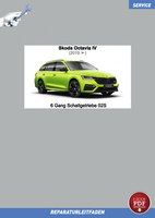 PDF Skoda Octavia 4 (2019 ➤) Reparaturanleitung 6 Gang Schaltgetriebe 02S