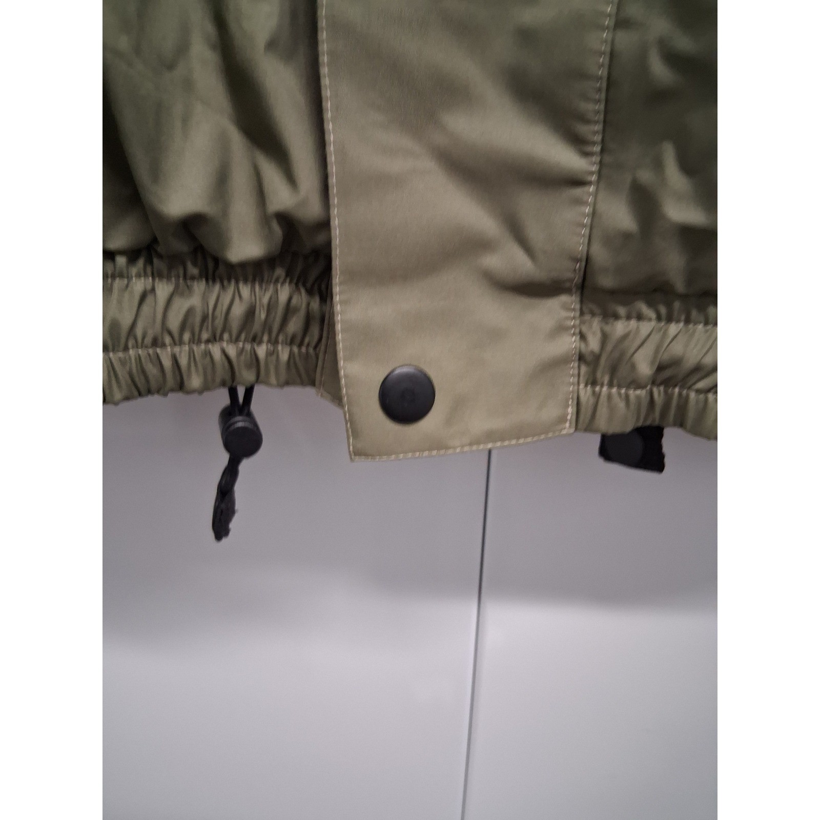 Wright and Mcgill Big Horn Jacket Mens Green Fishing Wading Hooded Coat Sz M image 6