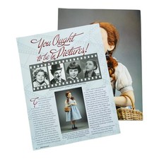 Celebrity Dolls History Article 18 Pages Wizard of Oz Shirley Temple and More
