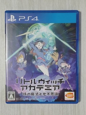 Little Witch Academia Time Magic Seven Wonders PS4 NTSC-J CIB Japan Import