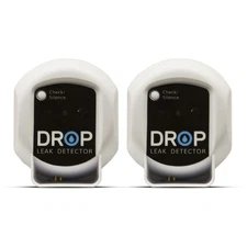DROP Leak Detector System - 2 Pack Leak Detectors with Cable - D-LD2
