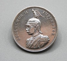 Silber Münze Eine 1 Rupie 1890 Deutsch Ostafrika Kaiser Wilhelm II