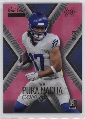 2023 MATTE Rookies X-Plode Chase Blue - Pink X 10/10 Puka Nacua #MXP-PN RC 1oq2