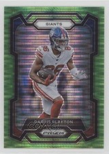 2023 Panini Prizm Neon Green Pulsar Prizm Darius Slayton #220 1ir6