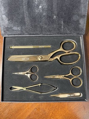 Baby Lock 50th Anniversary Edition 6 Piece Gold Scissor Set
