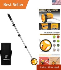 Durable 4-Inch Measuring Wheel for Accurate Distances - No Batteries Required