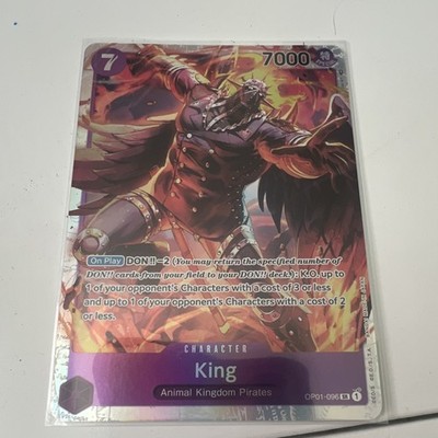 One Piece King OP01-096 Romance Dawn Super Rare Character 7000 Power Bandai