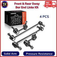 4pc Front And Rear Sway Bar End Link Kit Stabilizer Bar Link Compatible W Honda