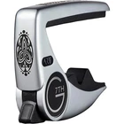 G7th Performance 3 Capo -  ART Celtic Design Silver 6 String Capo - NEW