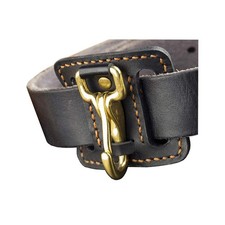 SZ-TONDA Belt Key Clip Holder Leather - Belt Loop Car Key Fob Chain Keeper Or...