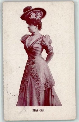 39147532 - Mizi Gizi Actress Musical Oper Musiker 1908 Gebrauchsspuren