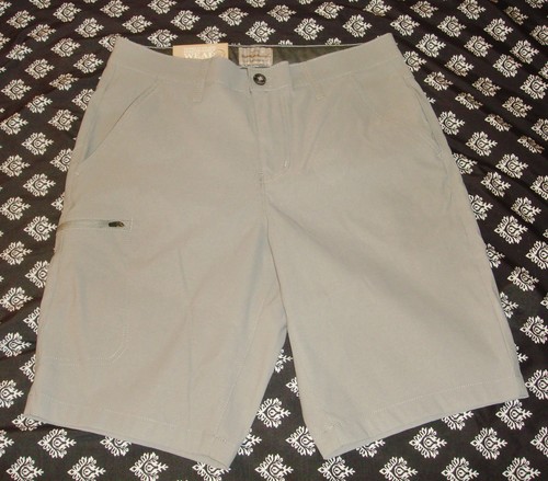 Weatherproof Performance stretch shorts Regular Fit , gray sz 32 New