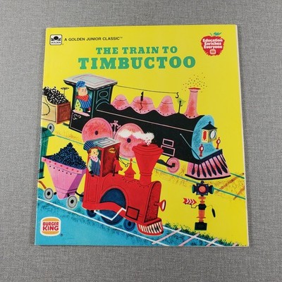 The Train to Timbuctoo Margaret Wise Brown 1951 Golden Junior Classic