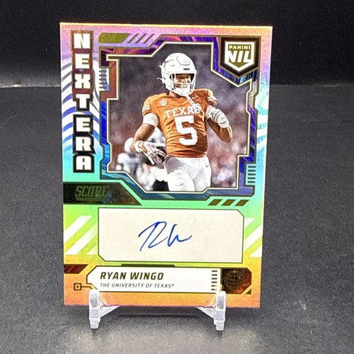 Ryan Wingo 2025 Panini Score Next Era Autograph Texas Longhorns NIL DL1