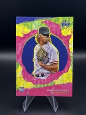 Camilo Doval 2022 Panini Diamond Kings San Francisco Giants #145 Rookie Card MLB