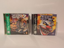 Twisted Metal 2 (GH) & Twisted Metal III (3) - Sony PlayStation - Tested