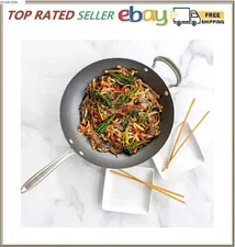 Nordic Ware 14" Ceramic Nonstick Spun Wok