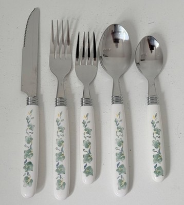 Corning Corelle CALLAWAY Green Ivy coordinates - 5 piece place setting