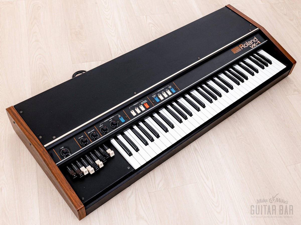 1970s Roland VK-1 Vintage Analog Drawbar Organ, Clean & Serviced w