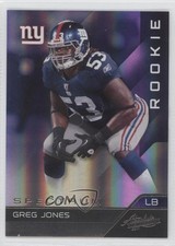 2011 Panini Absolute Memorabilia Rookie Spectrum Silver 25/50 Greg Jones 9bh