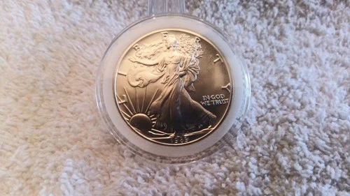 1989 United States American Silver Eagle Dollar 1oz Fine Silver Uncirculated