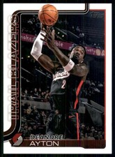 2025-26 Topps #124 Deandre Ayton Portland Trail Blazers 53389