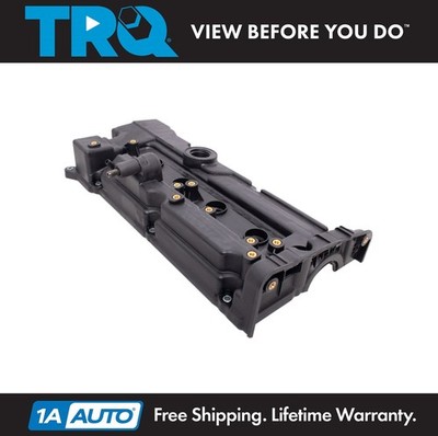 TRQ Engine Valve Cover Assembly Direct Fit for 06-11 Kia Rio Hyundai Accent