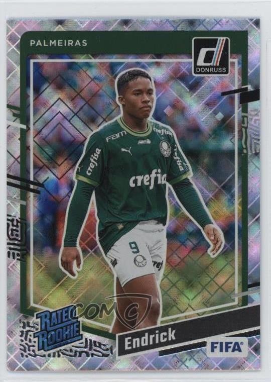 2023-24 Panini Donruss FIFA Rated Rookie Diamond Endrick #176 1b9b