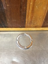 Mg Mgb Original Chrome Gear Shift Boot Retaining Trim Ring. Used. Kmg2218