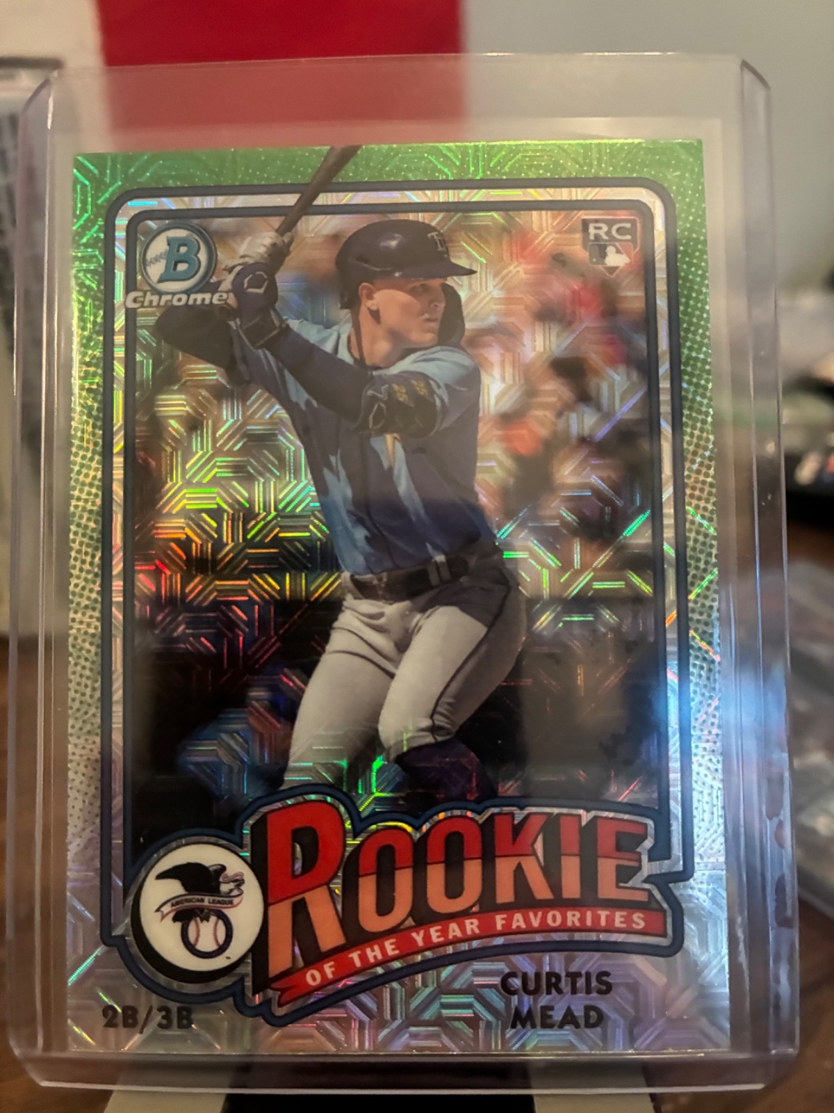 2024 Bowman - Rookie of the Year Favorites Curtis Mead #ROY-10 (RC)