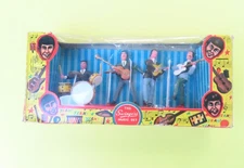 1960's "BEATLES" SWINGERS MUSIC SET Cake Toppers in Original Box, BEATLEMANIA