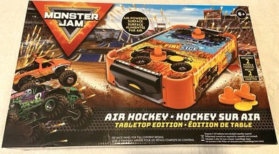 MONSTER JAM Air Hockey Tabletop Edition FIRE & ICE
